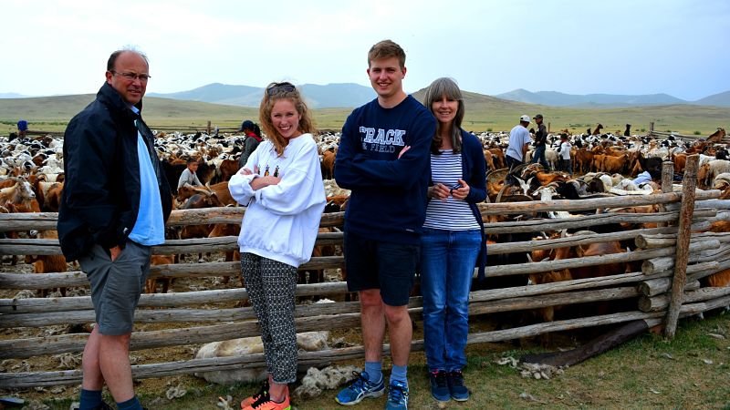 Shaving-process-staying-with-nomads-mongolia